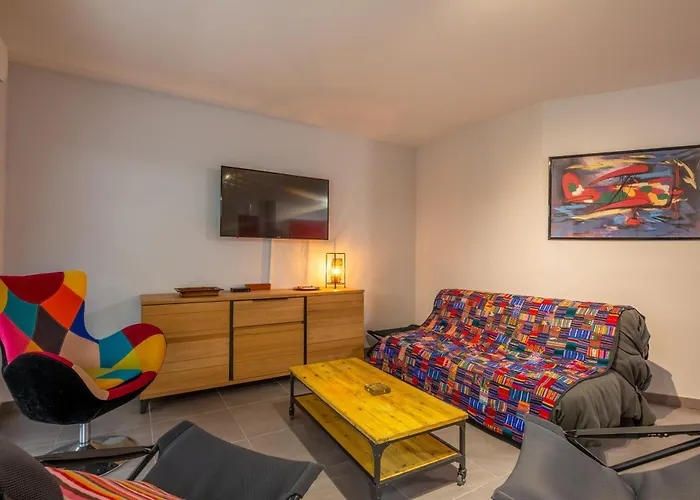 Coeur D'azur - Climatise - 1km Apartmán
